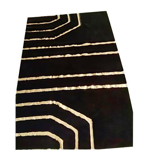 Greek Key Roman Design Fluffy Super Soft Indoor Area Rug Carpet 200*300 cm