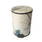 Abstract Print Plastic Pedal Rubbish Bin 23*23*30 cm