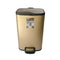 Mix Color Plastic Pedal Rubbish Bin 25*20*38 cm