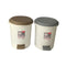 Mix Color Plastic Pedal Rubbish Bin 24*23*27 cm