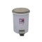 Abstract Print Plastic Pedal Rubbish Bin 26*25*30 cm