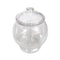 Plastic Airtight Glass Jar Canister 19*19*24 cm