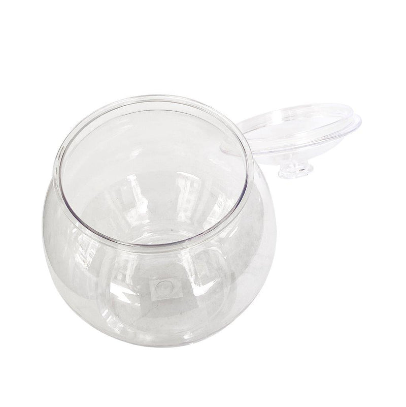 Plastic Airtight Glass Jar Canister 19*19*24 cm