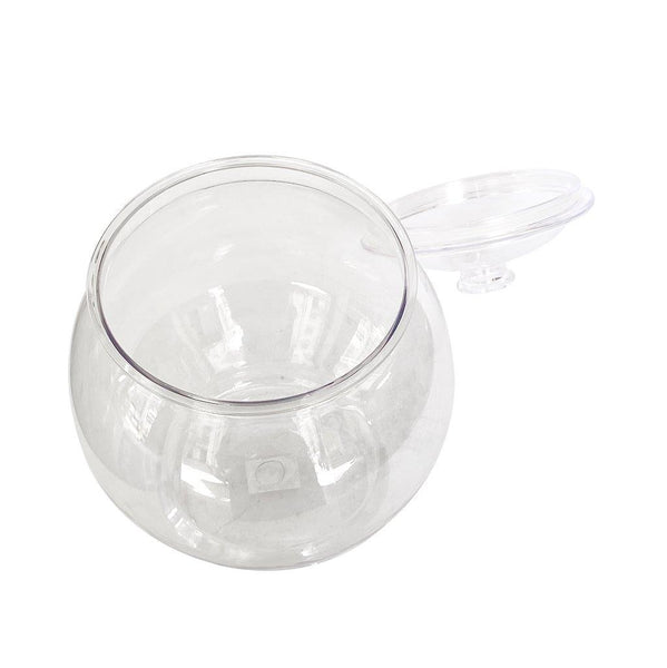 Plastic Airtight Glass Jar Canister 19*19*24 cm