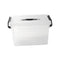 Plastic Storage Box with Locking Lid and Handle 12L