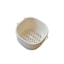 Plastic Double Layer Draining Basket Cleaning Bowl