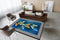 Persian Pattern Modern Style Anti Slip Soft Area Rug Carpet 160*230 cm