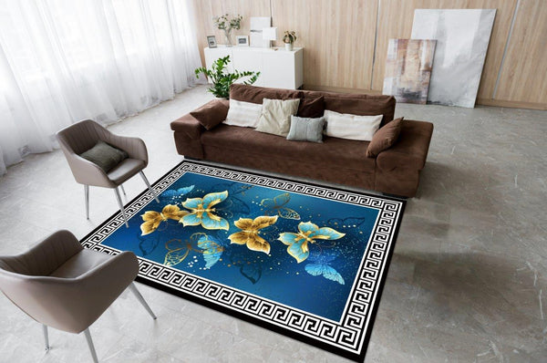 Persian Pattern Modern Style Anti Slip Soft Area Rug Carpet 200*300 cm