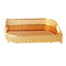Deco Gold Metal Rectangular Serving Tray Set of 2 Pcs 25*35/40*30 cm