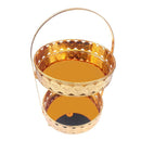 Engraved Deco Gift Basket Fruit Plate Nuts and Chocolates Serving Tray 2 Tier 25*40 cm