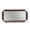 Decorative Glass Rectangular Wall Mirror 50*100 cm
