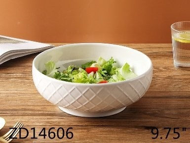 Ceramic Serving Dish Bowl 9.75"