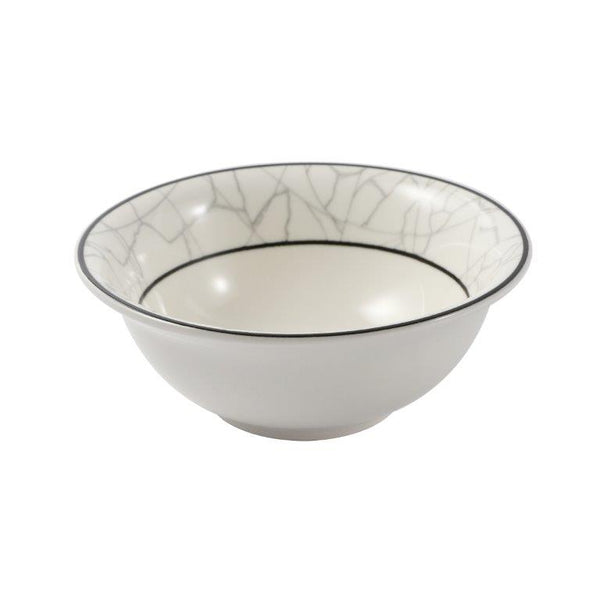 Abstract Print Ceramic Tableware Round Serving Dish Bowl 4.5 cm