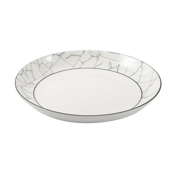 Abstract Print Ceramic Tableware Round Serving Dish Plate 10 cm