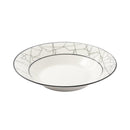 Abstract Print Ceramic Tableware Round Serving Dish Plate 8 cm
