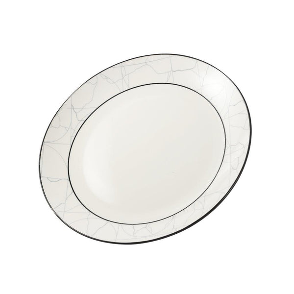 Round Abstract Ceramic Plate 10.5 cm