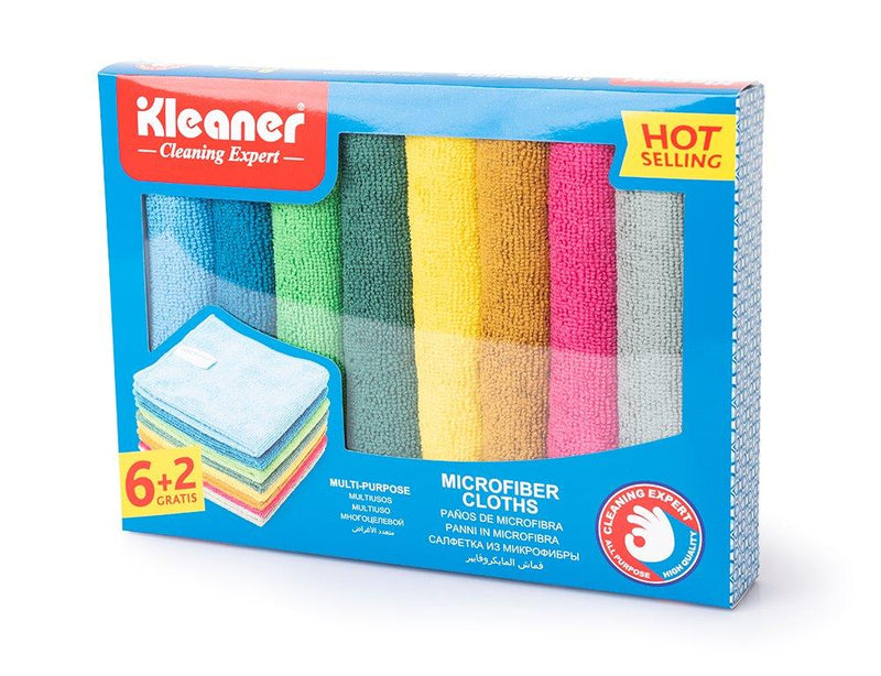 GSG016 Kleaner Microfiblre Cleaning Cloth Pack of 6 28*20*3.5 cm Cleaning Supplies