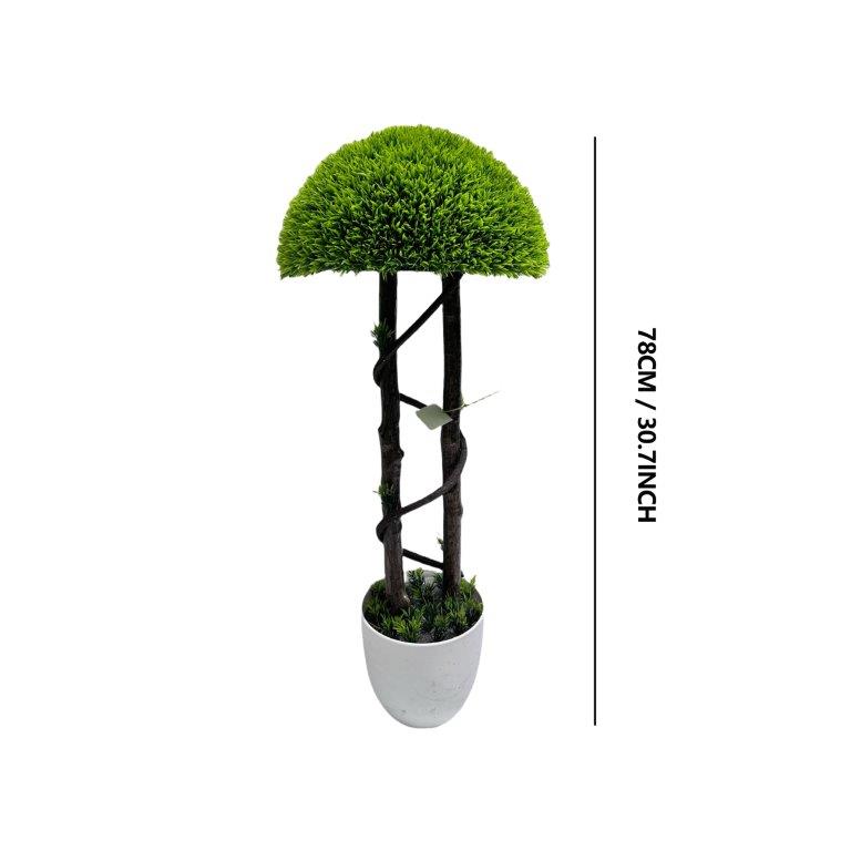 Realistic Touch Artificial Plant Flower Pot Home Interior Deco 80 cm around