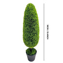 Realistic Touch Artificial Plant Flower Pot Home Interior Deco 90 cm