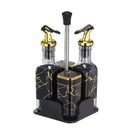 Black Gold Mix Spice Rack and Seasoning Jar Set of 4 Pcs 100/150 ml