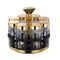 Revolving Spice Rack Spice and Herb Carousel Set of 8 Pcs 90 ml