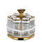 Revolving Spice Rack Spice and Herb Carousel Set of 6 Pcs 100 ml