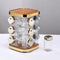 Revolving Spice Rack Spice and Herb Carousel Set of 12 Pcs 100 ml