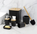 Complete Bathroom Accessories Soap Dispenser Toothbrush Holder Set of 6 Pcs**