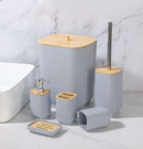 Toothbrush & Soap Holder Set Set of 6 Pcs