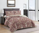 Elegant Design Comforter Bedspread Bedding Set Bed Cover with Pillowcase Set of 3 pcs Bed Cover 220*240 cm Pillowcase 50*70 cm