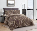 Elegant Design Comforter Bedspread Bedding Set Bed Cover with Pillowcase Set of 3 pcs Bed Cover 220*240 cm Pillowcase 50*70 cm