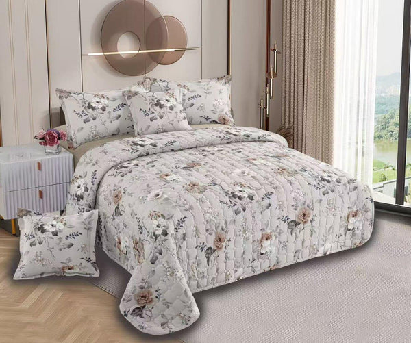 Elegant Design Comforter Bedspread Bedding Set Bed Cover with Pillowcase Set of 3 pcs Bed Cover 220*240 cm Pillowcase 50*70 cm
