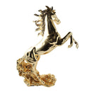 Gold Sculpture Statue Resin Figurine Horse 50*18*60 cm