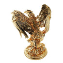Gold Sculpture Statue Resin Figurine Eagle 50*38*61 cm