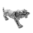 Silver Sculpture Statue Resin Tiger 78*20*28 cm