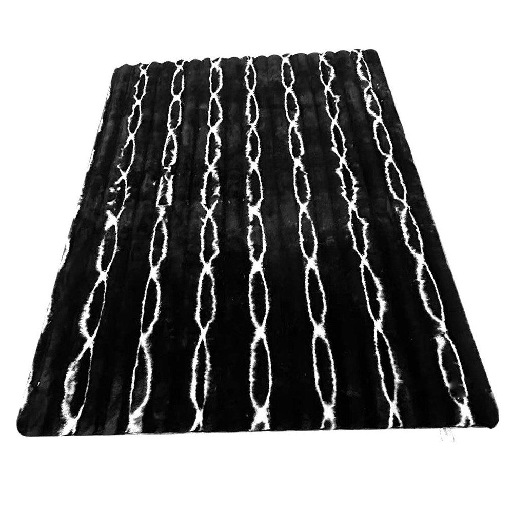 Abstract Pattern Modern Style Anti Slip Soft Area Rug Carpet  180*230 cm