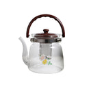 Glass Tea Pot kettle with Strainer Infuser 1200 ml