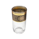 Deco Glass Jug & Tumblers Set of 6 Pcs (inspect actual)