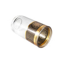 Deco Glass Jug & Tumblers Set of 6 Pcs (inspect actual)