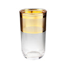 Deco Glass Jug & Tumblers Set of 6 Pcs (inspect actual)