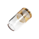 Deco Glass Jug & Tumblers Set of 6 Pcs (inspect actual)