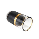 Deco Glass Jug & Tumblers Set of 6 Pcs (inspect actual)