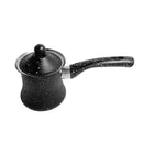 Stainless Steel Coffee Pot Set/3 Pcs 8*8/9*9/9.6*9.6 cm