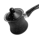 Stainless Steel Coffee Pot Set/3 Pcs 8*8/9*9/9.6*9.6 cm
