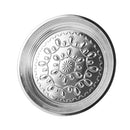 Stainless Steel Round Deep Silver Serving Tray 50 cm