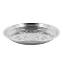Stainless Steel Round Deep Silver Serving Tray 50 cm