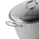Stainless Steel Cooking Pot Casserole 16/18/20/24 cm
