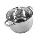 Stainless Steel Cooking Pot Casserole 16/18/20/24 cm