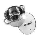 Stainless Steel Cooking Pot Casserole 16/18/20/24 cm