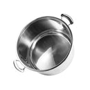 Stainless Steel Cooking Pot Casserole 16/18/20/24 cm